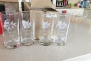 Coca Cola glasses Nagano Japan Olympics 1998 rare