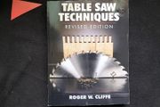 B00K_Table Saw Techniques