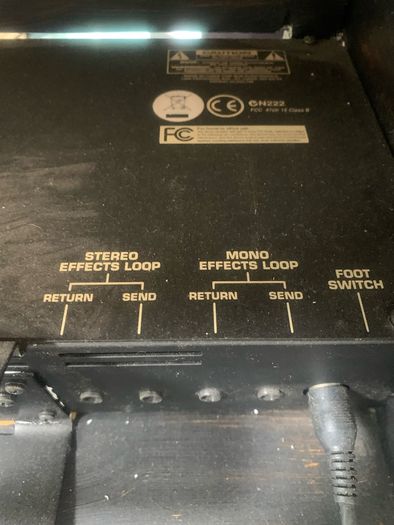 Crate VTX200S Stereo 3-Channel