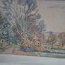 Original watercolour landscape by Basil Spackman-1895-1971,Ravenswood Avenue. Image 5