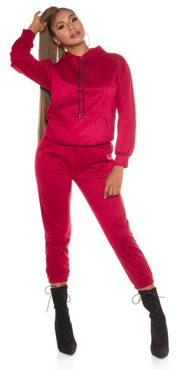 Suede Look Tracksuit size uni fits most