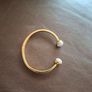 Dryberg Kern diamante gold bangle Image 3