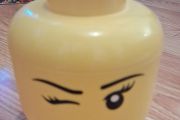 LEGO Storage Brick Head