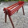 Mid-century retro vintage splayed leg plant stand c1960 Image 4