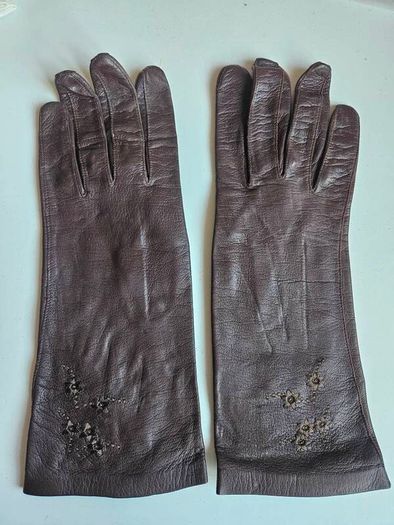 Selection of vintage leather gloves
