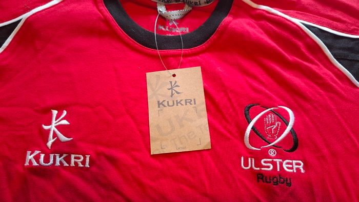 Ulster (New with Tags) Kukri Rugby Union Jersey (Size 16) FREE POST