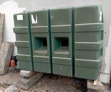 large home heating oil tank