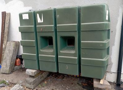 large home heating oil tank