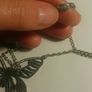 Fossil Butterfly Necklace Image 4