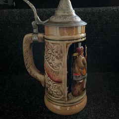 German beer stein