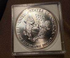 1989 American Silver Eagle 1 dollar