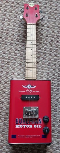 Bohemian Oil Can - Electric Soprano Ukulele