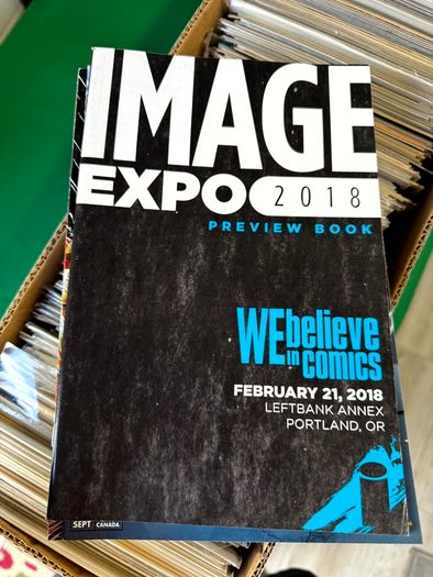Image & Top Cow Long Comic Box w 320 comics for Sale