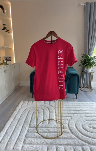 Boys Red Tommy Hilfiger Short-sleeve T-Shirt