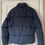 Selected Homme Navy Puffer Jacket - Size L - Excellent Condition Image 2
