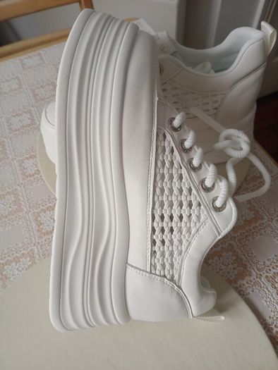 womens trainers platform 6 cm