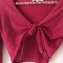 Bluezoo sparkly pink cardigan age  5/6 Image 4