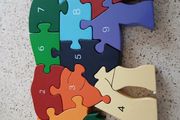 wooden elephant puzzle