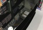 TV Tables Black Toughened Piano Glass 3 Tier 80 cm Wide
