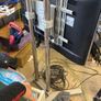 metal tv and stand Image 2