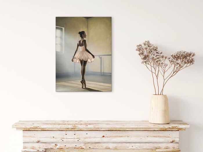 Original oil painting on canvas board