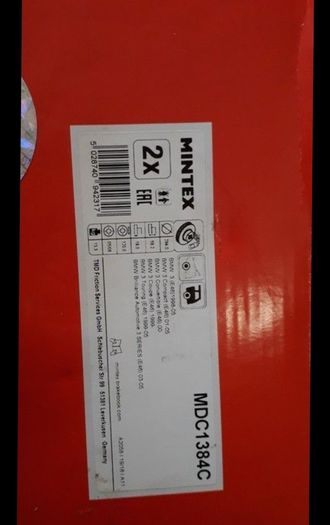 Brake discs front and back for BMW 3