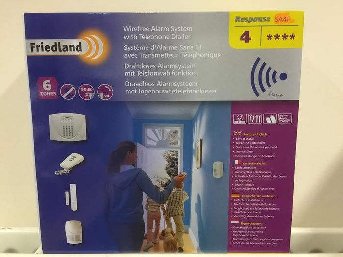 WiFi Alarm System SA4F