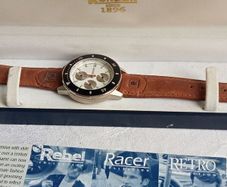 PRICE DROP,  "RONSON",  mens chronograph watch, new in presentation box,