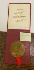 general Wladyslaw Sikorski  bronze medal  1881 - 1943
