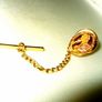 Pristine Vintage Black Hills 10k/12k Gold Tie Pin Image 2