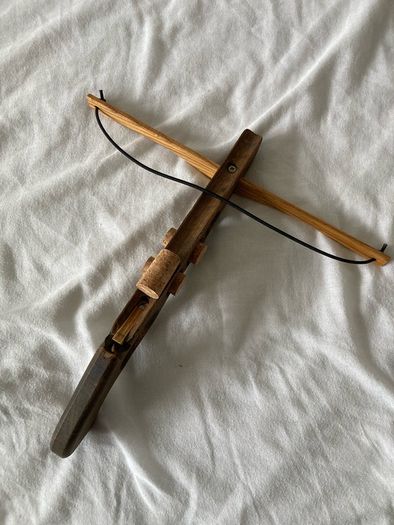 Wooden toy knight's weapons