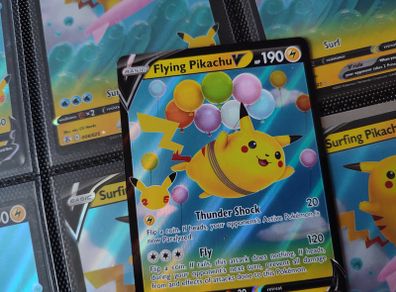 Flying Pikachu V ! Ultra Rare ! from Celebrations ! 25th Anniversary ! 2021 ! Pokemon !