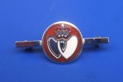 NBTS (National Blood Transfusion Service UK) - a "silver" blood donor badge awarded on the 25th donation (c.1980s)