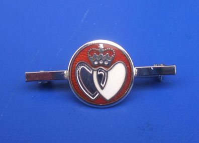 NBTS (National Blood Transfusion Service UK) - a "silver" blood donor badge awarded on the 25th donation (c.1980s)