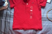NEW Tommy Hilfiger red polo top