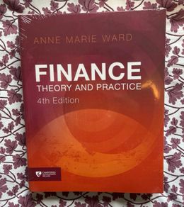 Finance Theory and Practice
