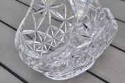 Large Heavy Crystal Basket