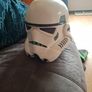 starwars helmet made from fibre glass very early casting back in 1990. Image 2