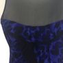 Karen Millen Ladies Blue & Black Silk Animal Print Special Occasion Dress Uk 10/12 Includes Postage Image 5