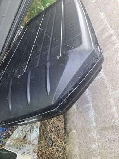 roof box and rails