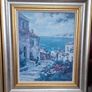 Pair of Framed Mediterranean Prints by Jovet Roy Edwards Dreams 1 & 2 Image 2