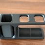 3D Printed Electric Toothbrush Holder, Black Bathroom Organiser, 2 Toothbrushes & Toothpaste Image 4