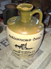 Beautiful Old TULLAMORE DEW jar Postage available or Collection