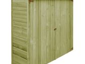 Garden Tool Shed Impregnated Pinewood 182x76x175 cm