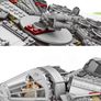 1381pcs Star Wars Millennium Figures Wars Model Building Blocks Lego Bricks Image 5
