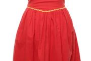 red dress