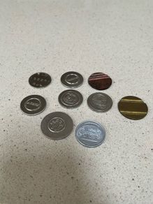 Tokens Vending Machine lot of 9