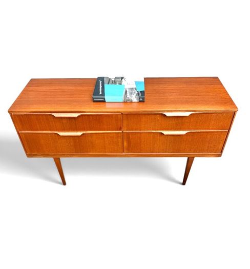 Vintage Retro MidCentury Teak Compact Sideboard
