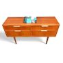 Vintage Retro MidCentury Teak Compact Sideboard Image 4