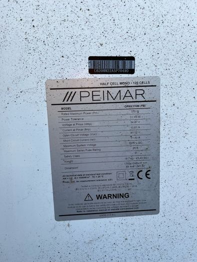 370 Watt Solar Panels x 14